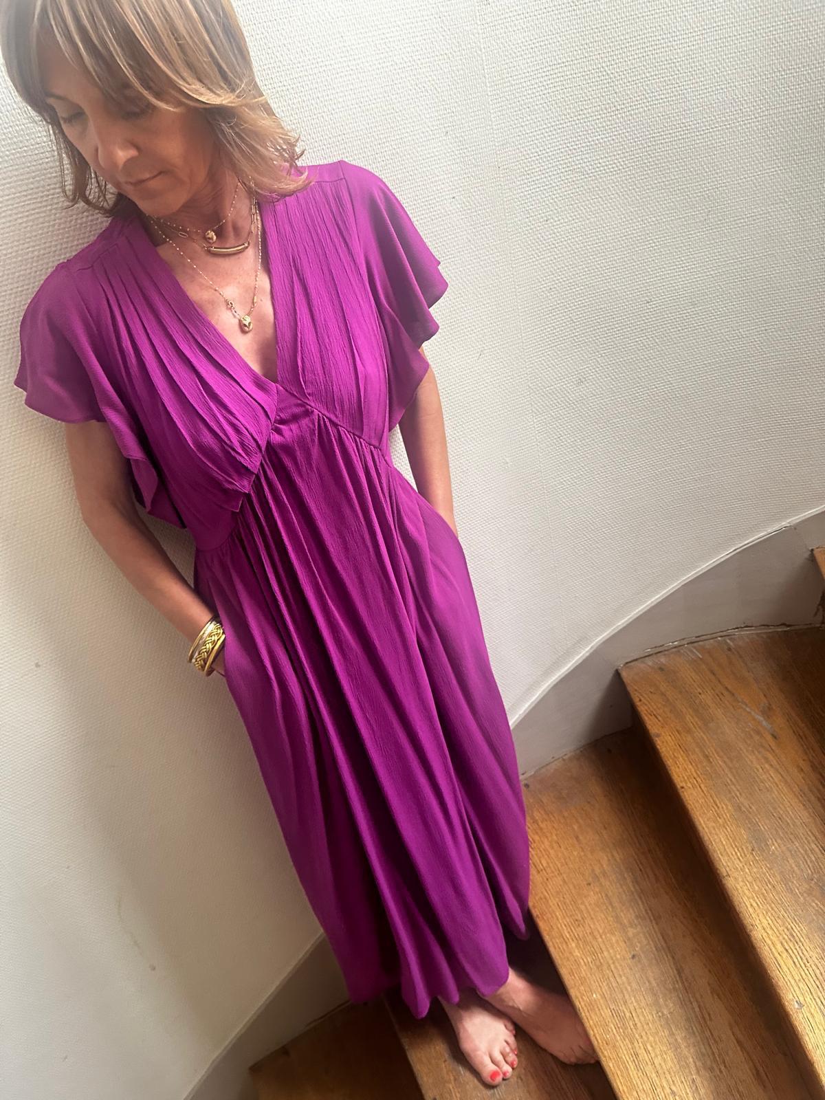ROBE VIOLA SEE U SOON