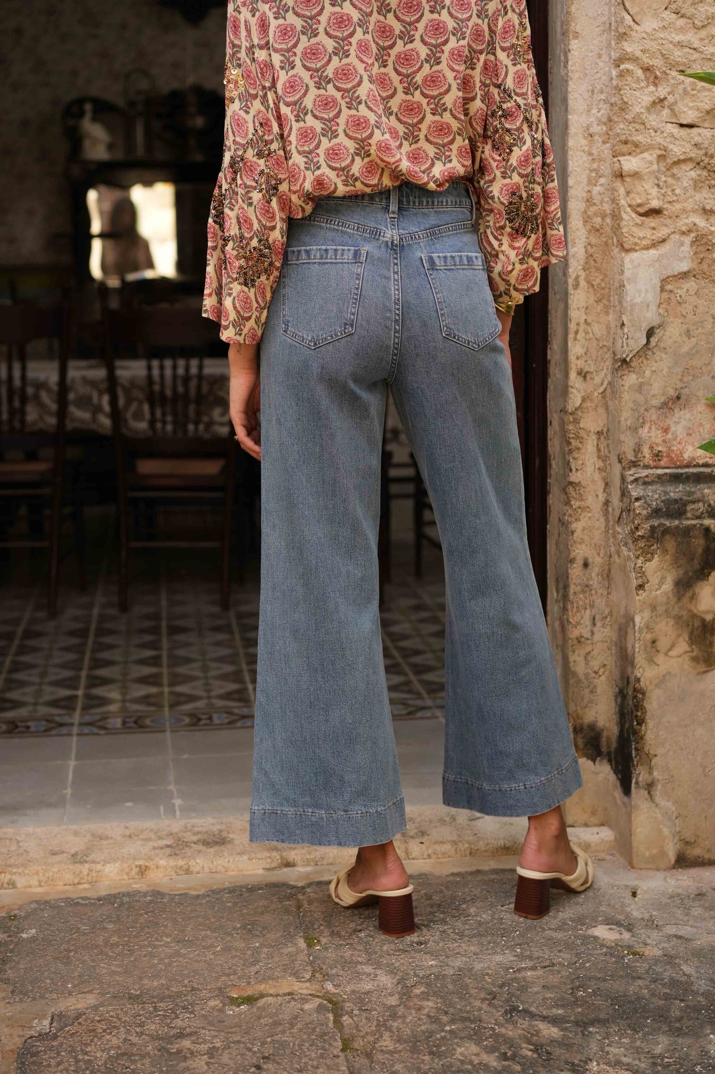JEANS PALAZZO
