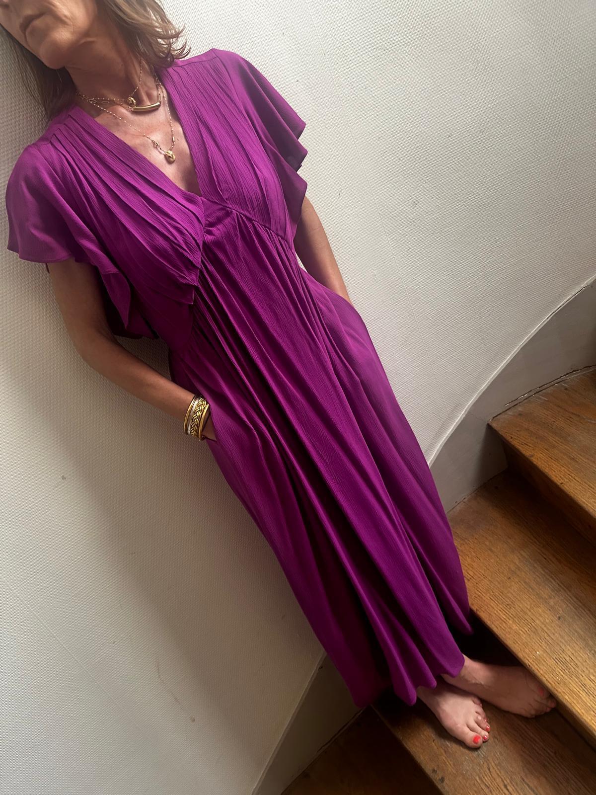 ROBE VIOLA SEE U SOON